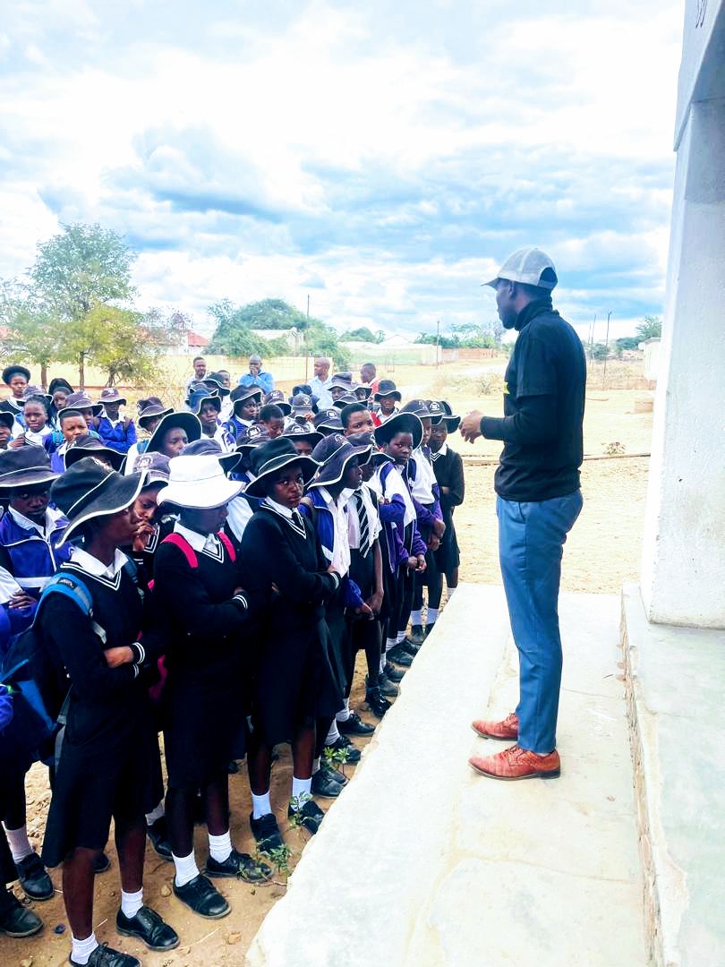 Students at Goko High School
